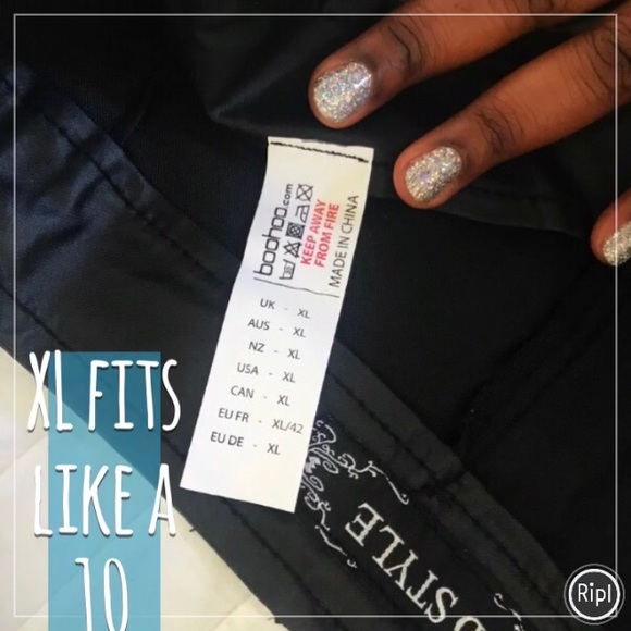 S🚫LD BOOHOO Leather Look Coated Skinny Trouser - Picture 5 of 7